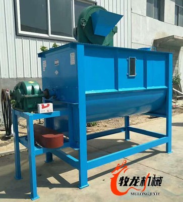 厂家直销牧龙机械1000型粉碎搅拌一体机 饲料加工机械 畜牧养殖机械图片_高清图_细节图-济南牧龙机械 -